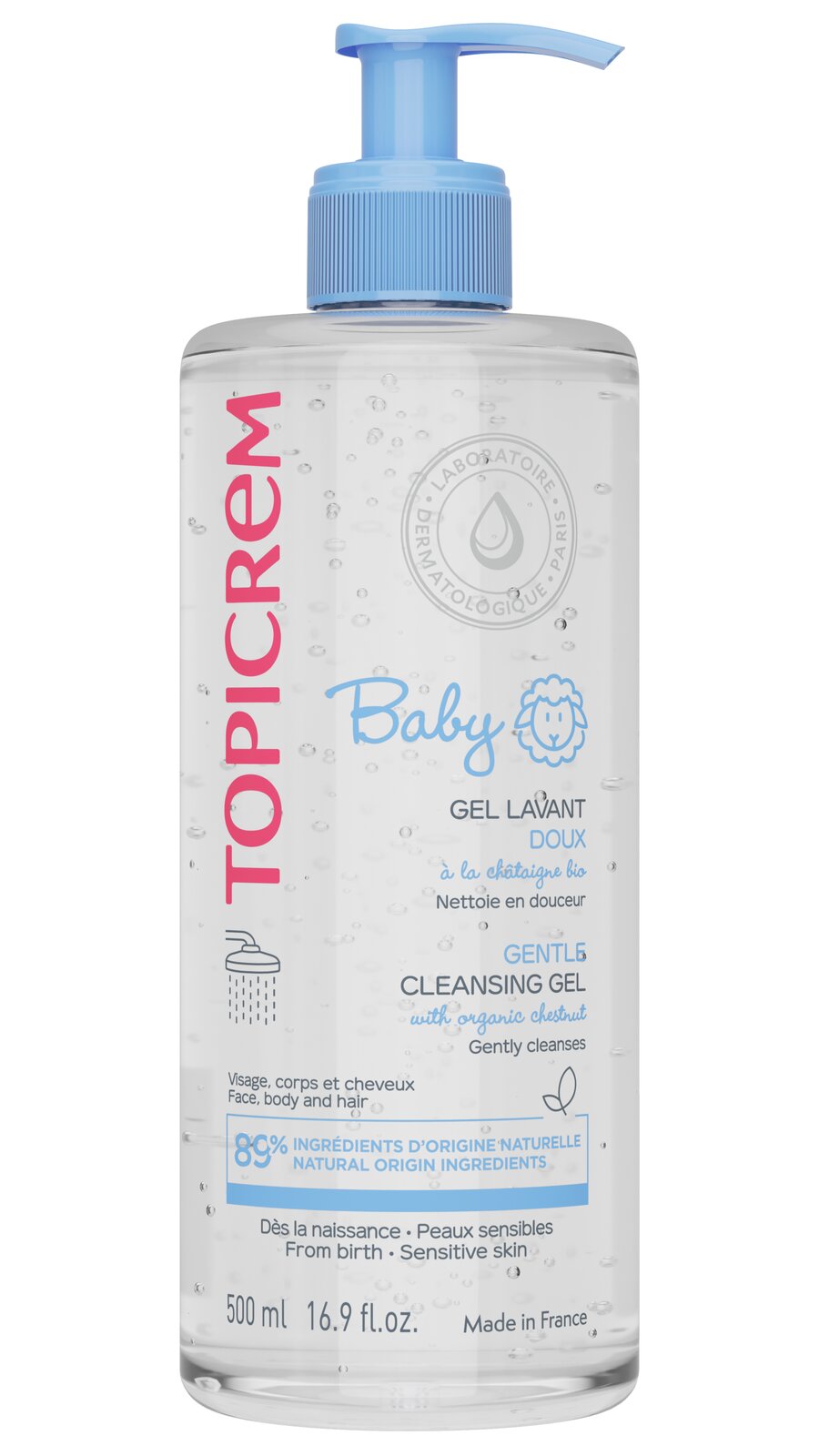 Топикрем Беби гель нежный очищающий 500мл