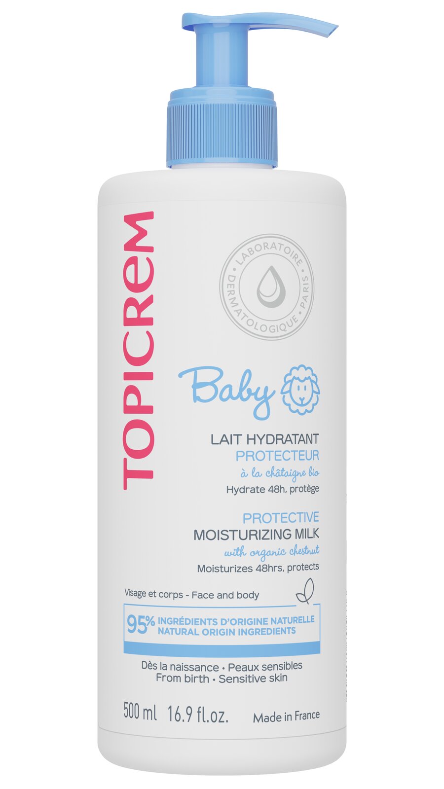 Топикрем Беби молочко защитное увлажняющее 500мл