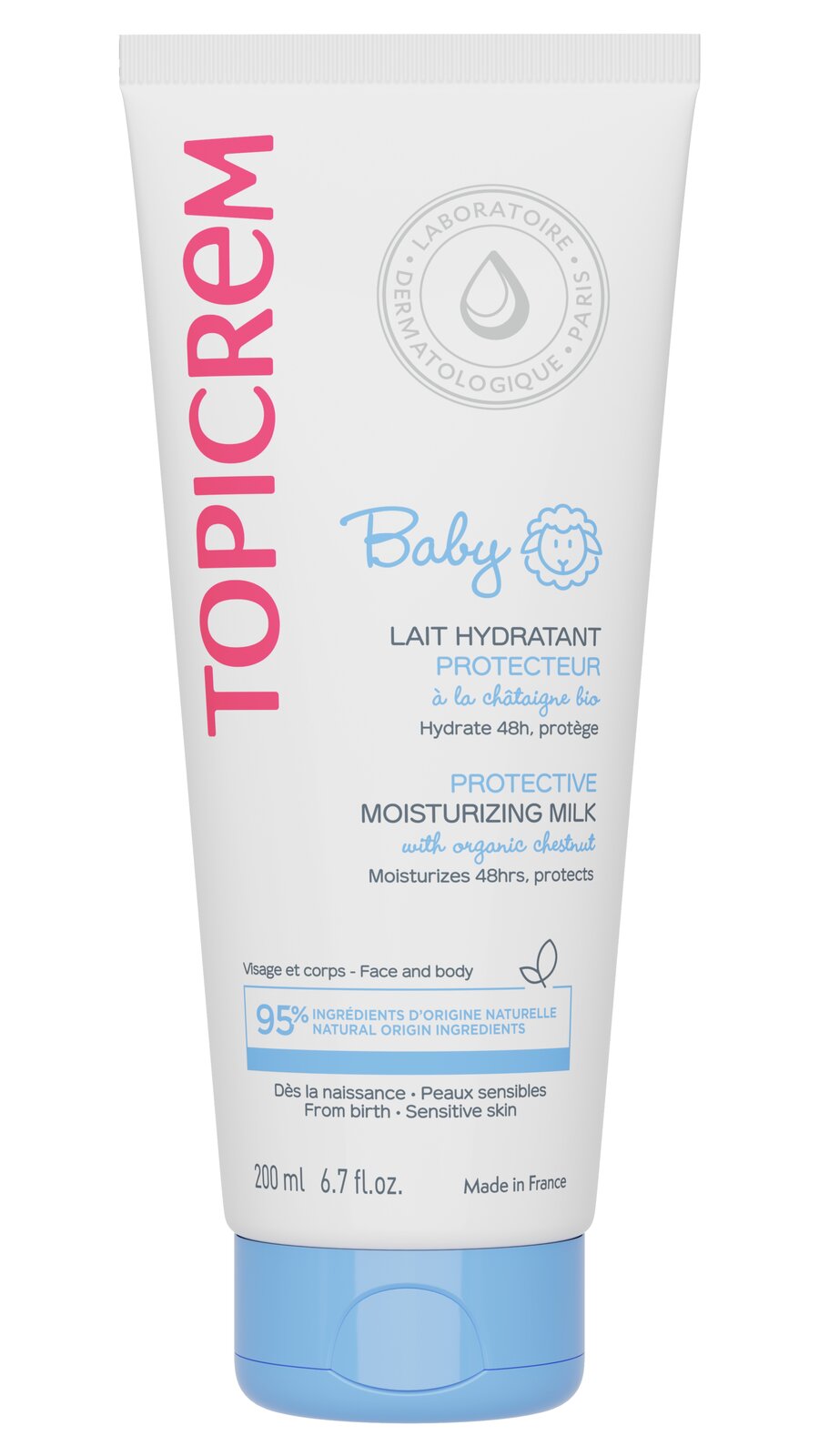 Топикрем Беби молочко защитное увлажняющее 200мл