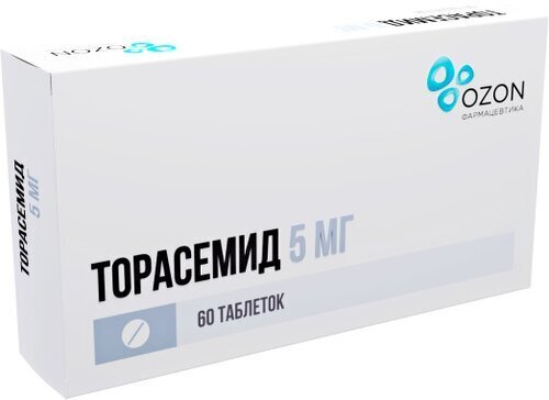 Торасемид таб. 5мг №60 в Воронеже
