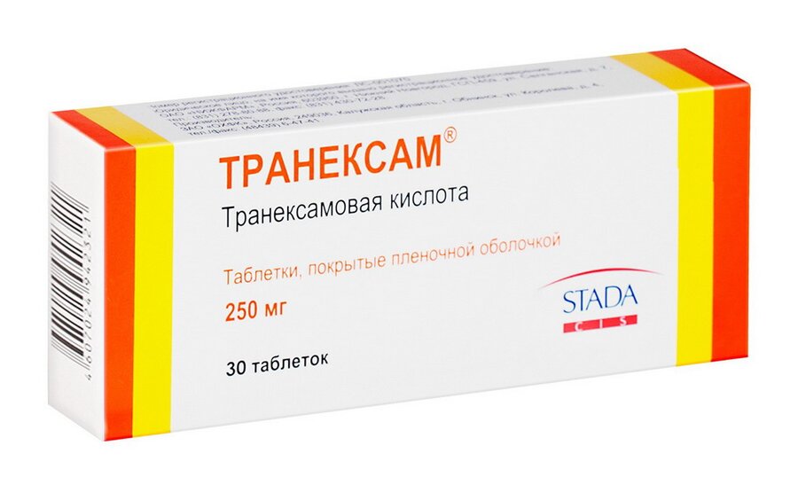 Транексам таб. п/о 250мг №30 в Медведово