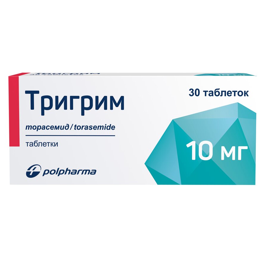 

Тригрим таб. 10мг №30