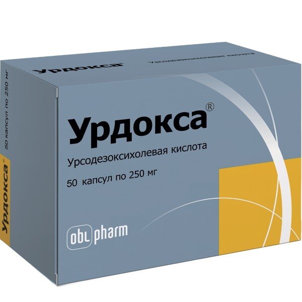 Урдокса капс. 250мг №50