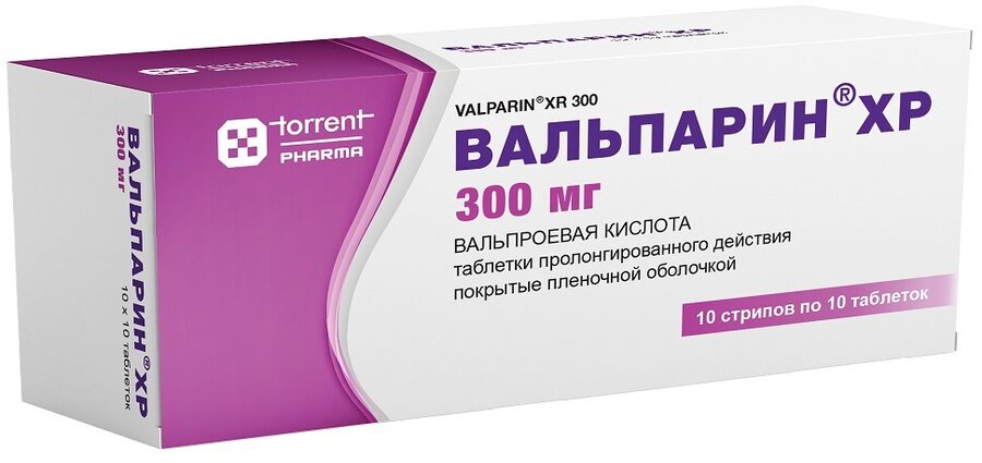 Вальпарин ХР таб. п/о пролонг.300мг №100 в Енском
