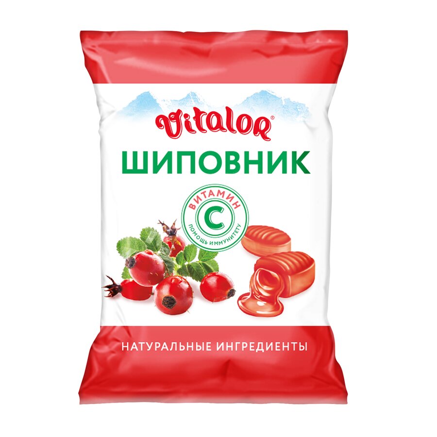 Виталор карамель леденцовая шиповник+вит.С 60г в Песочном