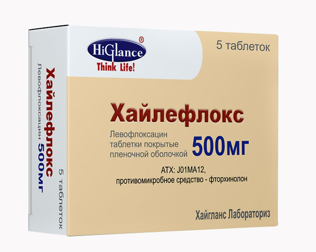 Хайлефлокс таб. п/о 500мг №5 natrol цинк с высокой абсорбцией 60 таблеток