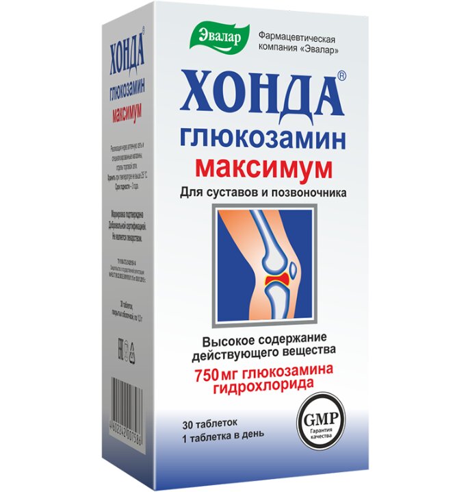 Хонда Глюкозамин Максимум таб. №30