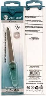 Зингер Пилка алмазная цветная (FB-60) lei пилка алмазная 5 бархатная ручка