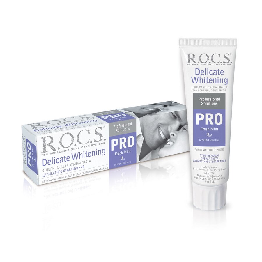 З/паста Рокс Про Деликатное отбеливание Свежая мята 135г в Пензе