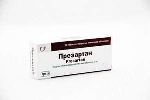 

Презартан таб. п.о 50мг №30