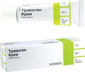 Травоген крем 1% 20г тербинафин крем 1% 15г