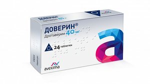 Доверин таб. 40мг №24 фурацилин авексима таблетки шип для р ра 20 мг 10
