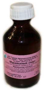 Муравьиный спирт р-р наруж. 1.4% 50мл