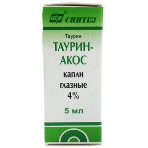Таурин-Акос капли глаз 4% 5мл в Санкт-Петербурге и области