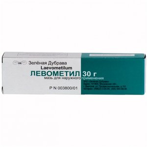Левометил мазь 40г метилурацил мазь 10% 25г