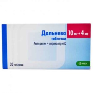 Дальнева 10мг+4мг таб. №30