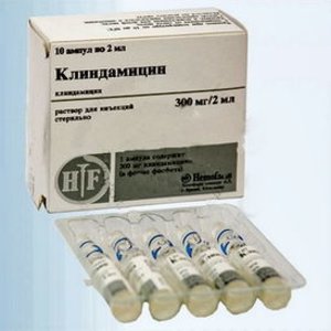 Клиндамицин р-р д/ин. 150мг/мл 2мл №10