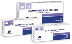 Ламотриджин Канон таб. 25мг №30 аптека супрастин таб 25мг n20