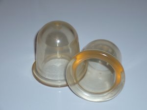 Банки сухие вакуумные полимерно-стеклянные БПК-01 ПРА №8 (пластикатные)