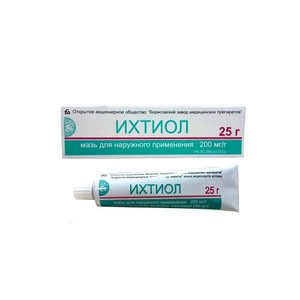 Ихтиол мазь 20% 25г
