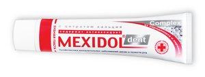 З/паста Мексидол Дент Комплекс 65г з паста мексидол дент актив 100г