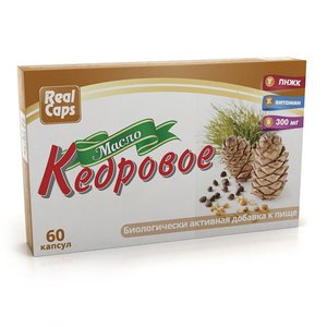 Масло кедровое капс. 300мг №60