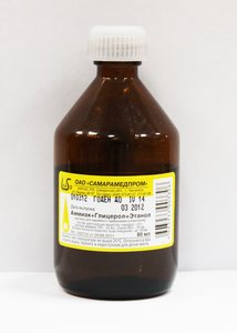 Жидкость для рук (Аммиак+Глицерол+Этанол) 80мл фл. пласт.