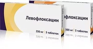 Левофлоксацин таб. п.п.о. 500мг №5 левофлоксацин акрихин таб п п о 500мг 10