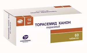 Торасемид Канон таб. 10мг №60 линезолид канон таблетки 600 мг 10 шт