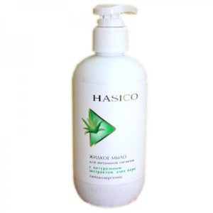 

Хасико мыло жидкое для интимной гигиены алоэ вера 250мл