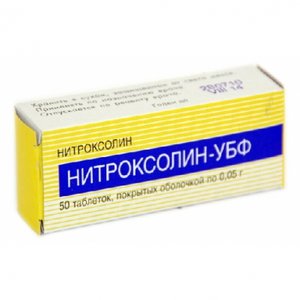 Нитроксолин таб. п.о 50мг №50 стимулотон 50мг таблетки 30
