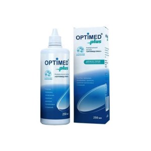 Оптимед плюс универсал р-р д/линз 250мл