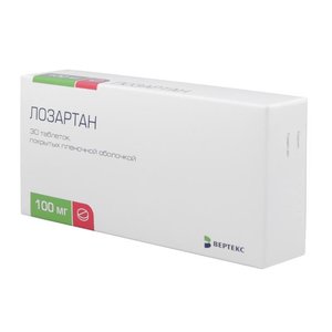 

Лозартан Алкалоид таб. п/о 100мг №30