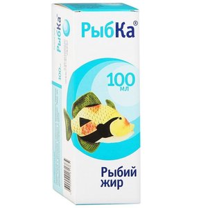 Рыбий жир Золотая рыбка р-р масл. д/детей 100мл