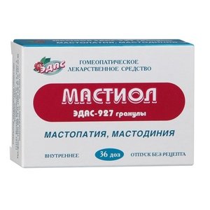 Эдас-927 Мастиол гран гомеопат 0.17г №36