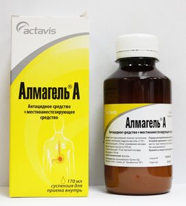 Алмагель А сусп. 170мл