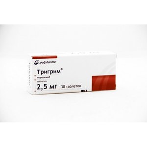 Тригрим таб. 2,5мг №30 лекарство от нервов