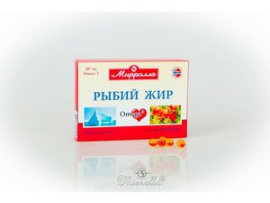Рыбий жир Мирролла с маслом шиповника капс. №100