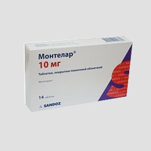 Монтелар таб. п/о 10мг №14