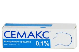 Семакс капли наз. 0.1% 3мл